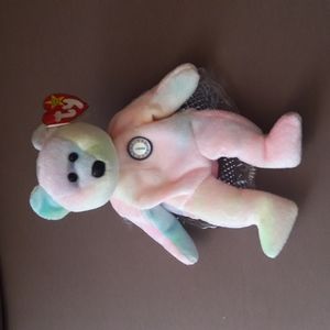 Mint condition Ty Beanie Original Baby "B. B. Bear" the bear Hollographic…